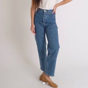 Jesse Kamm Patchfront Handy Pant in Cowboy Blue Size 4